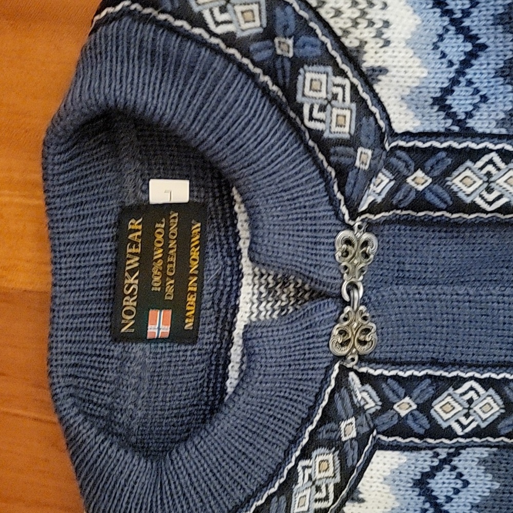 Norskwear Norwegian Sweater 100%Wool - Picture 2 of 4